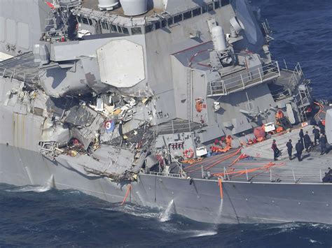 royal navy ships collision